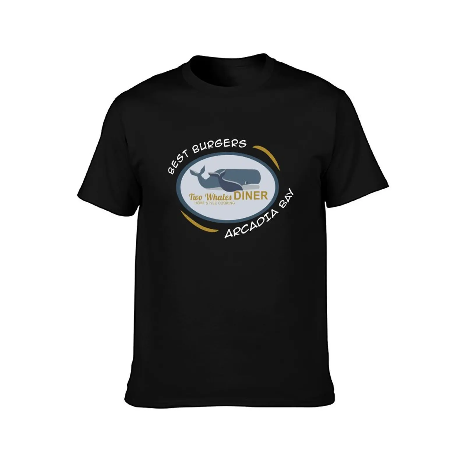 Two Whales Diner Tourist Shirt - Episode 2 T-Shirt t shirts for man cotton funny T-Shirt