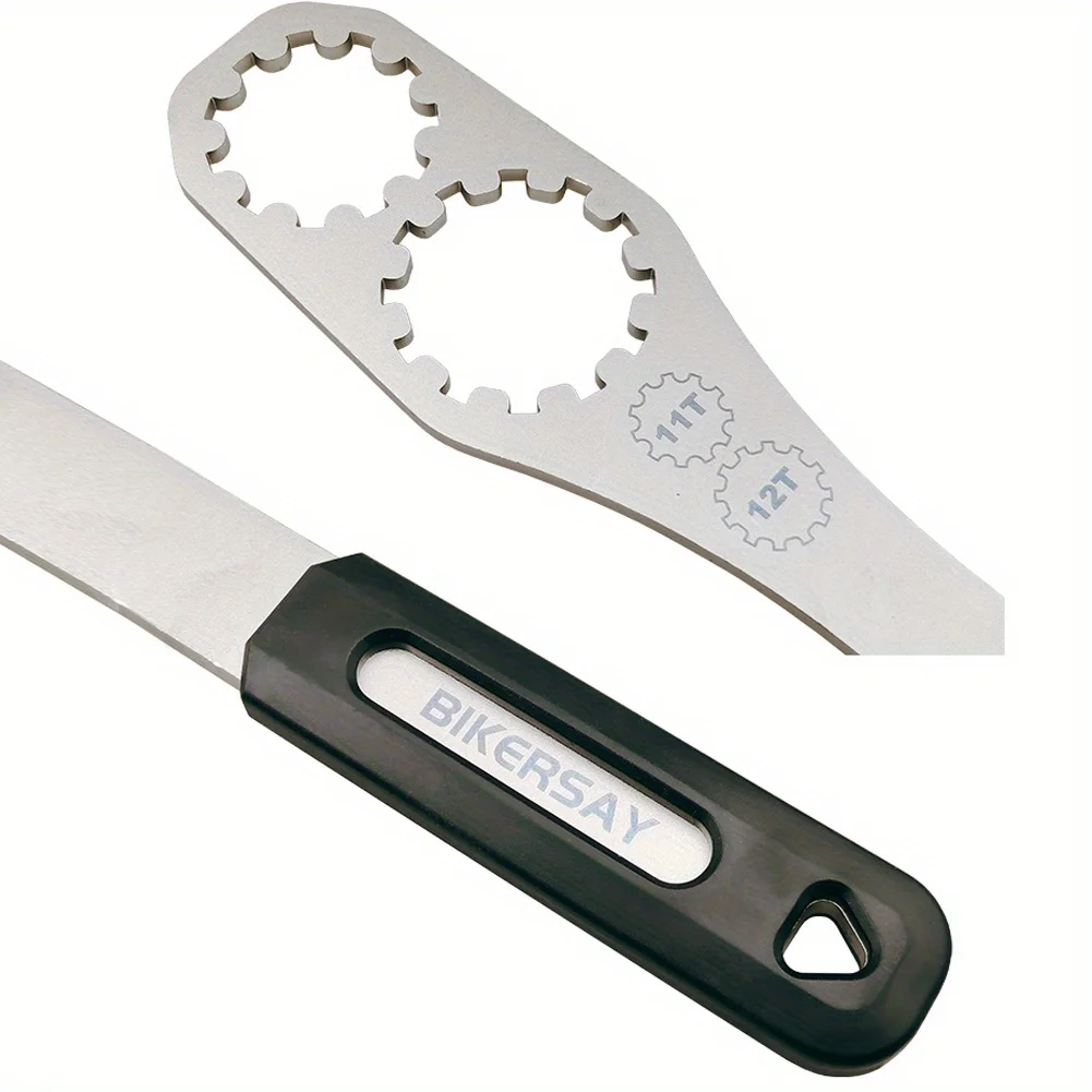 Werkzeug zum Entfernen des Freilaufs von Fahrradgetriebe – verstellbarer Kettenrad- und Freilaufschlüssel mit ergonomischem Griff, aus Edelstahl – Detail 5