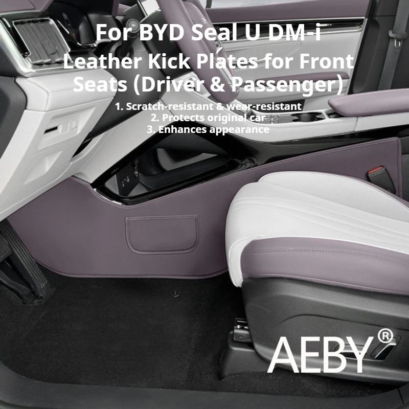 

AEBY For BYD Seal U DM-i 2023 2024 2025 Dashboard Side Pads Center Console Mat Non-Slip Protection Mat Car Interior Accessories