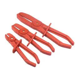 3Pcs/Set Hose Tube Clamp Pliers Tool Brake Fuel Water Line Clamp Pliers for Car Repair Hose Clamp Removal Hand Maintenance Tool