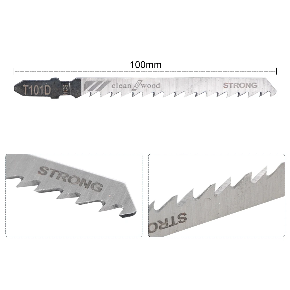 TGSM D 65MN-Scie classique pour couper le bois, le métal, le PVC, les accessoires d'outils électriques, 5 pièces