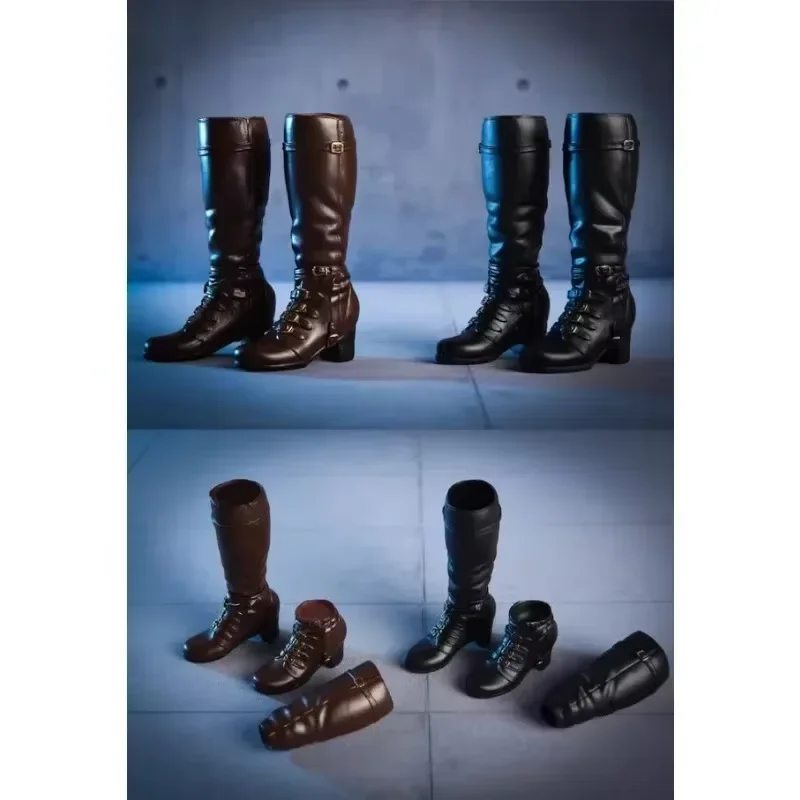 

1/6 Scsle Combat Shoes Female Not Hollowed Dual-purpose Boots Long Short Boots Model for 12" Soldier Action Figure Doll Toys
