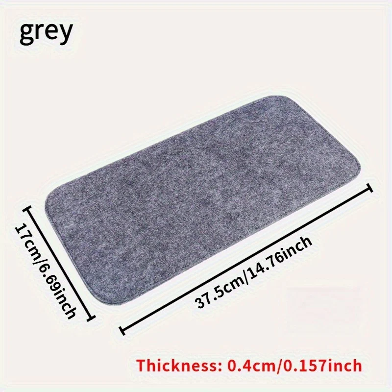 2pcs RV Cab Door Step Mats RV Stair Pad Backing Design Non-Slip Deck Pad For Camping Car Travel Mobile Home Accessories