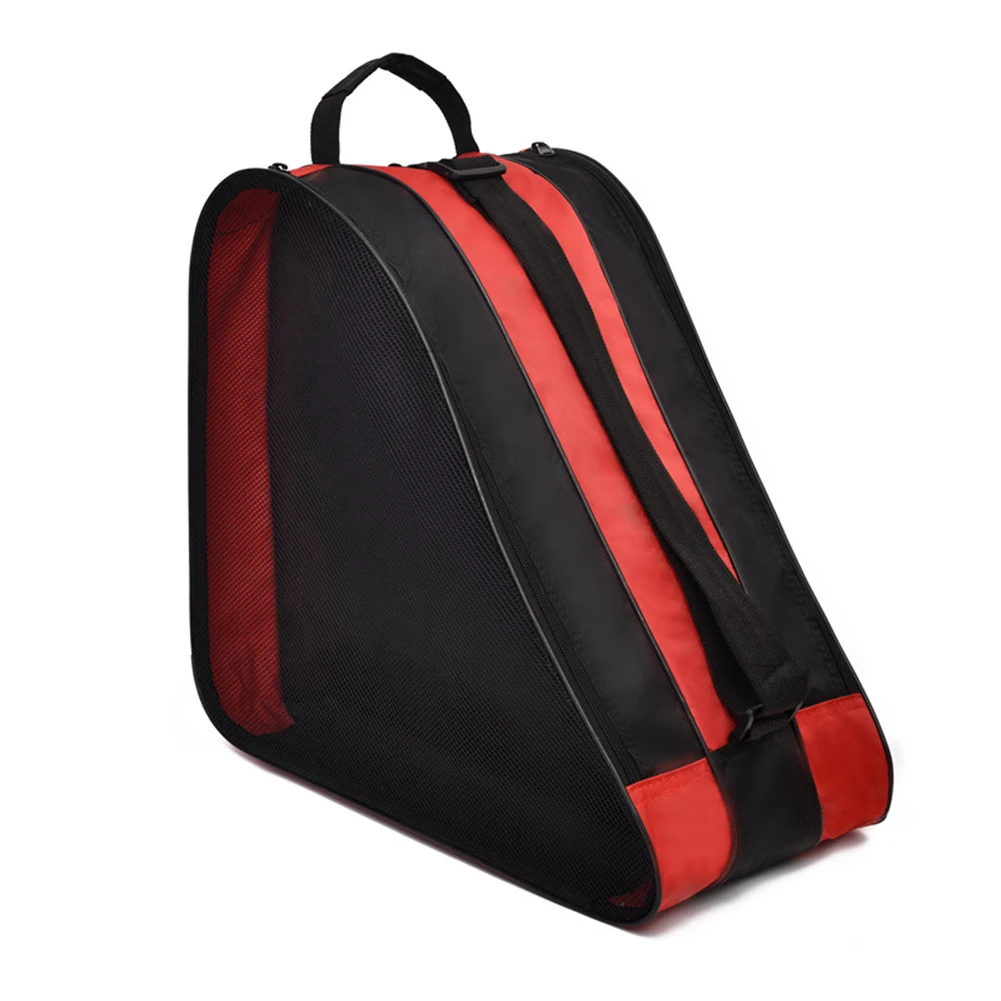 Roller Skate Bag para atividades ao ar livre, armazenamento respirável, leve e conveniente portátil alça de transporte, 39*20*38cm