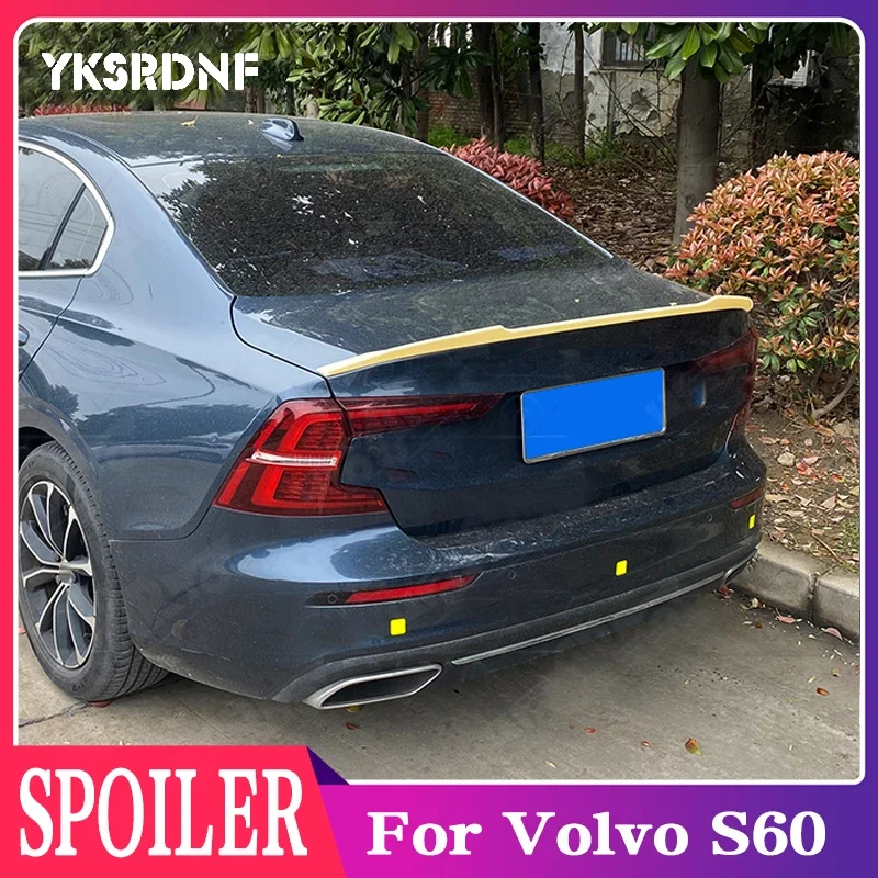 

Спойлер для багажника автомобиля Volvo S60 2019 2020 2021 2022 2023 +