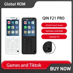 Qin F21 Pro Smart Touch Screen Phone With Push Button 2.8