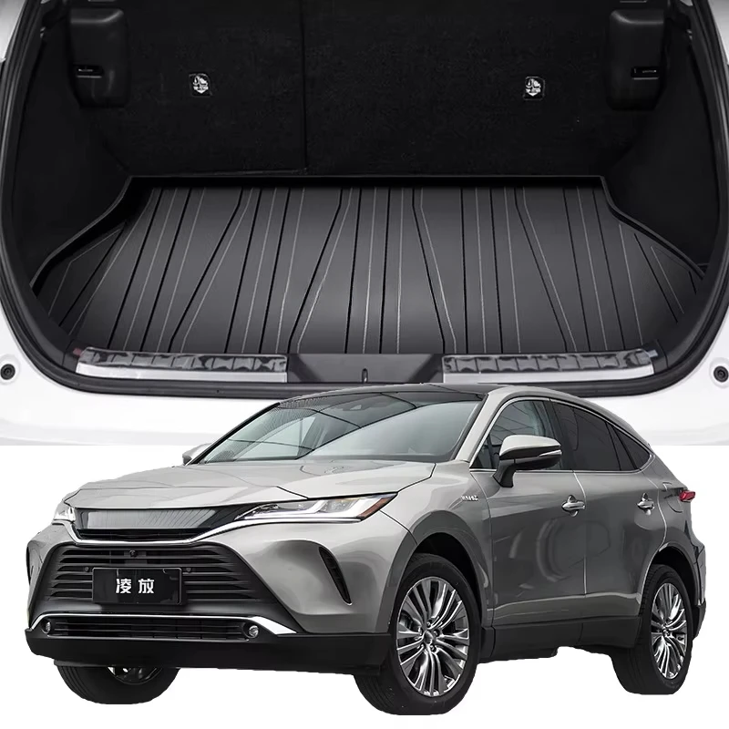 Upgrade TPE Car Rear Trunk Mats Storage Pads Cargo Tray Dustproof Waterproof Protecion Cushion For Toyota HARRIER 2022-2024