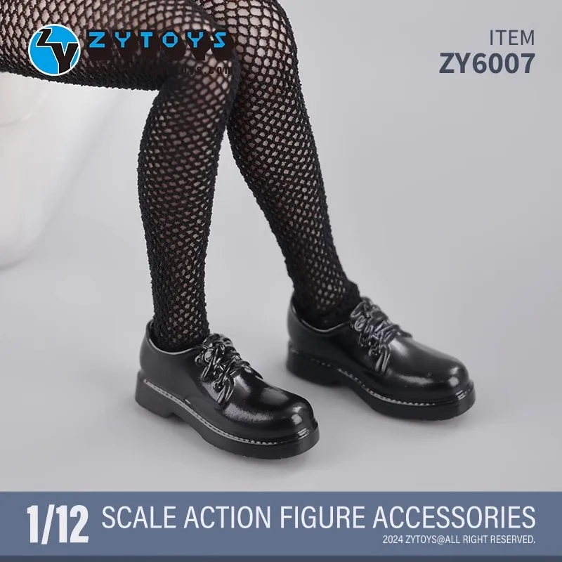 ZYTOYS 1/12 Scale Soldier ZY6004 Pantyhose ZY6007 Student Shoes Model Toy Accessories Fit 6'' Action Figures In Stock