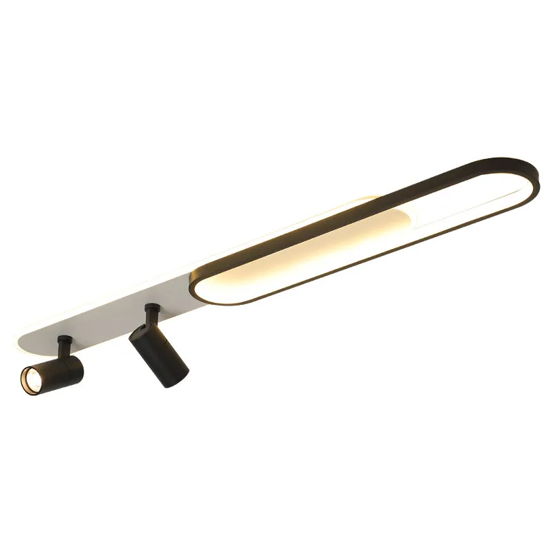 

Светодиодный современный простой длинный умный светильник для прохода, минималистичный светильник с прожекторами, лестница, вход, балконный светильник, светильник для коридора