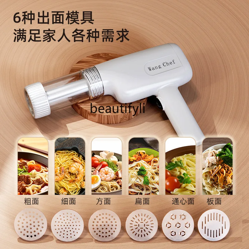 Handheld Electric Noodle Machine Household Charging Multifunctional Noodle Press Enema Machine Manufacturer Supply Wholesale