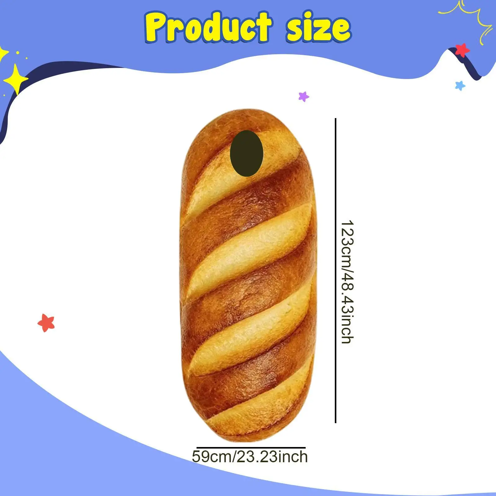 Accessoires de Costume de pain pour adultes, Costume alimentaire pour fêtes, spectacles sur scène