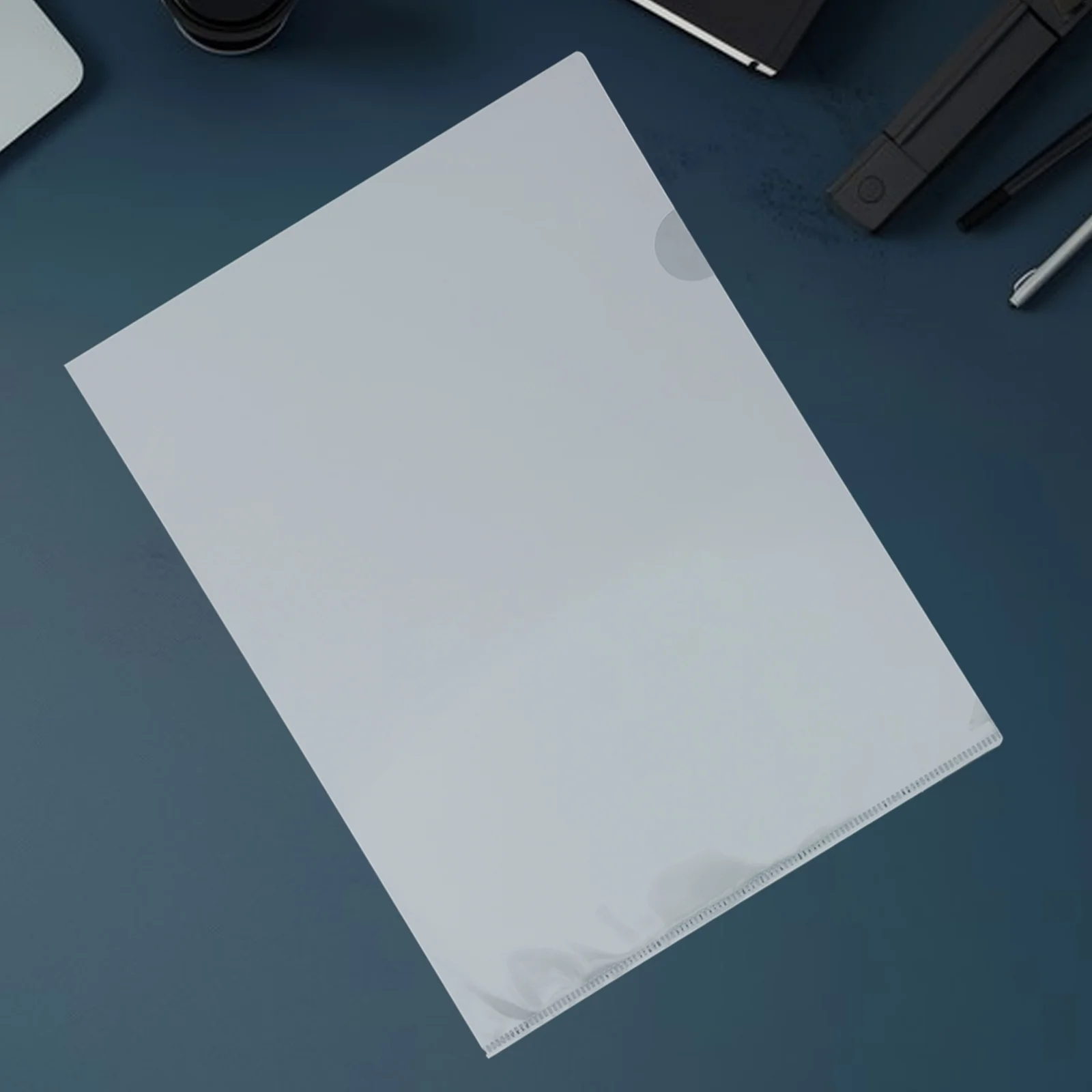 

100 шт. папка для файлов формата А4, прозрачный пластиковый держатель для документов, водонепроницаемый, большой емкости для офиса, школы, дома, L-образная бумага