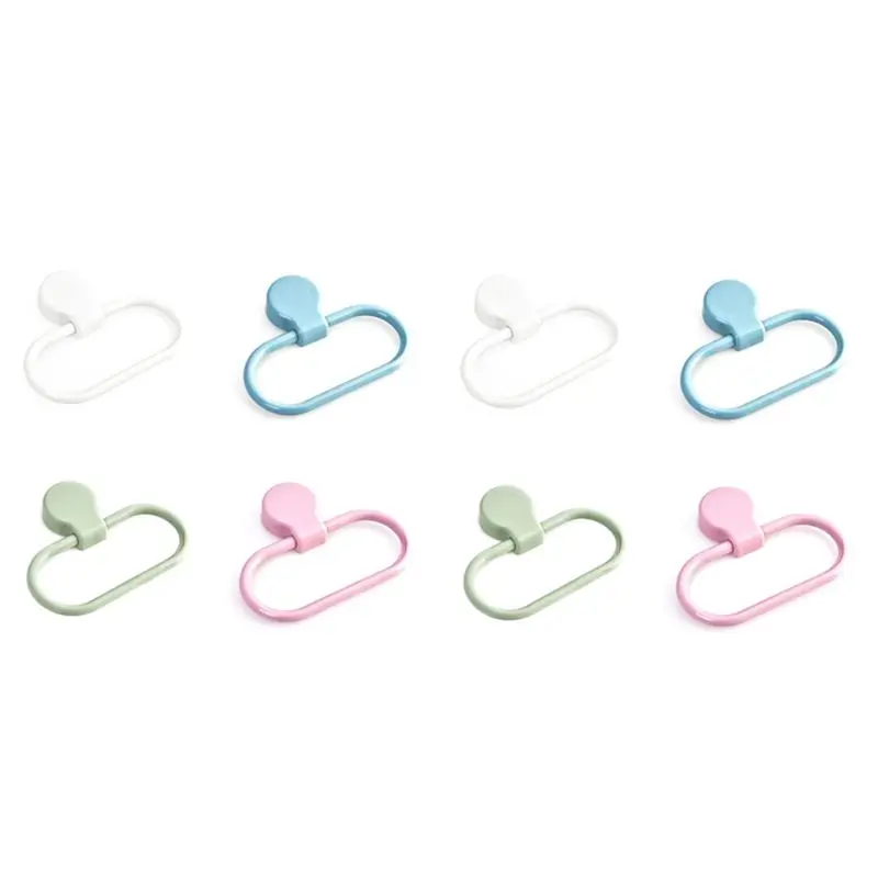 

2026 New Bathroom Towel Ring Towel Rack Punch-Free Towel Storage Rack Kitchen Bathroom Wall-Mounted