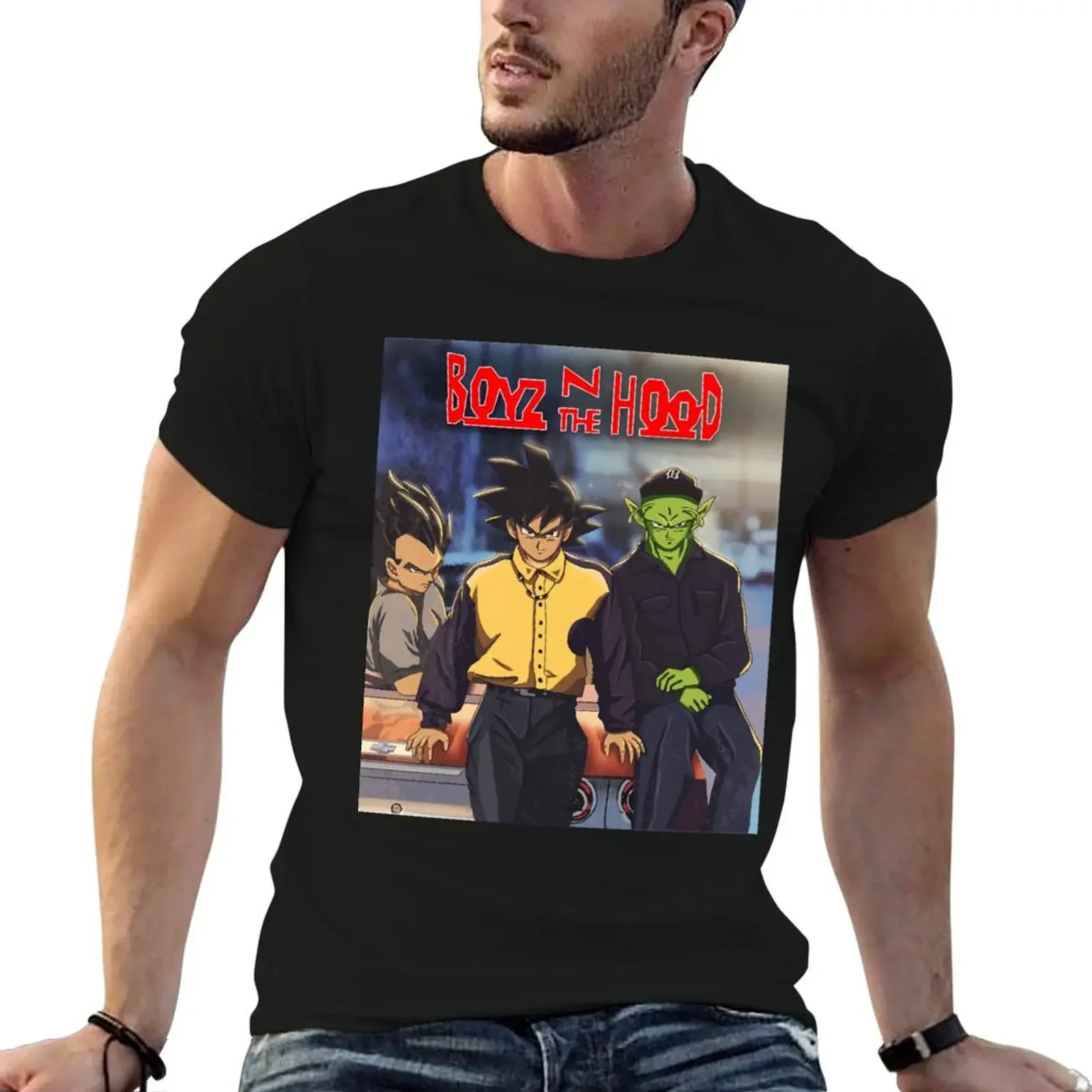 Boyz in the hood T-Shirt Funny t-shirt graphic tee shirt customs Men's t-shirt