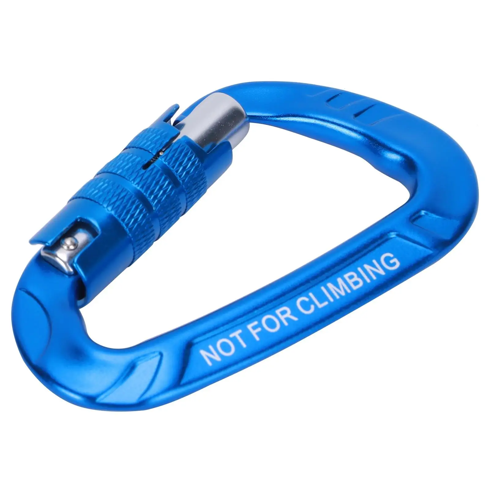 

Heavy Duty 12KN Auto Locking Carabiner Clips - Aluminum Alloy Lock for Rock Climbing & Outdoor Gear