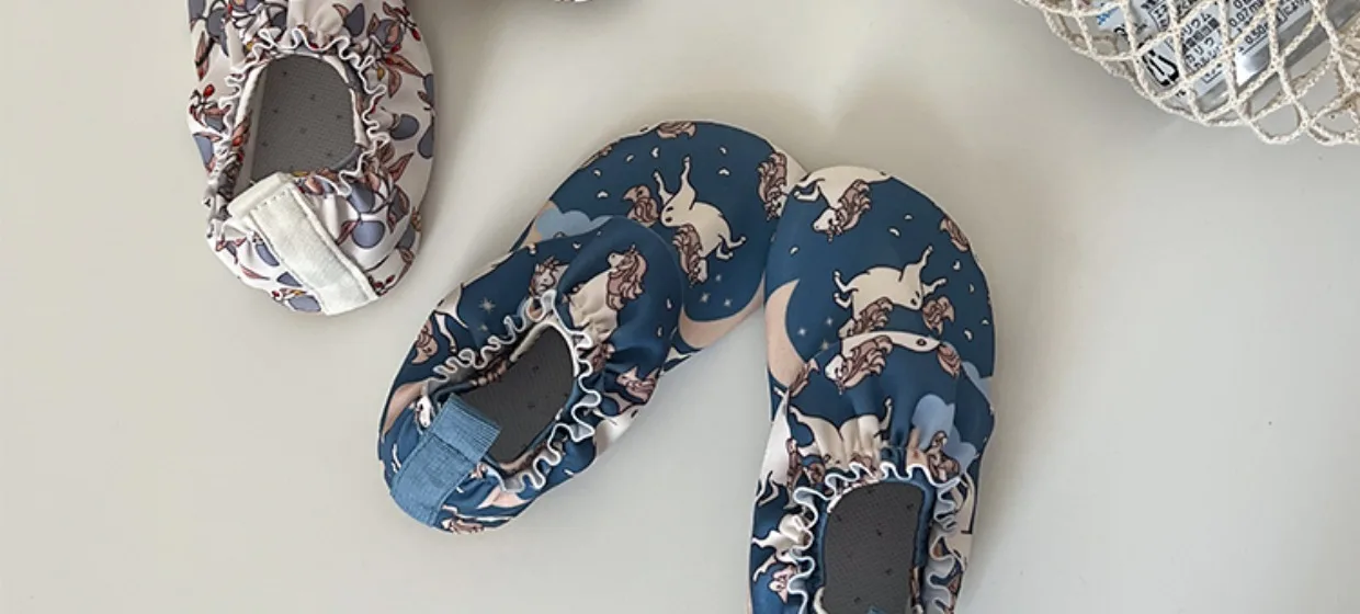 Kinder-Schwimmschuhe mit Cartoon-Print, rutschfeste, schnell trocknende Strandsocken für den Sommer, für Kinder für Outdoor-Aktivitäten – Detail 2