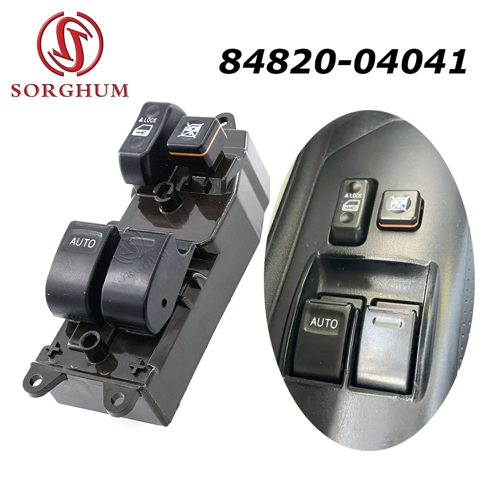 

Sorghum 84820-04041 For Toyota FJ Cruiser Tacoma Sienna Solara Tundra 2000-2006 Car Power Window Switch 84820-04010 84820-04040