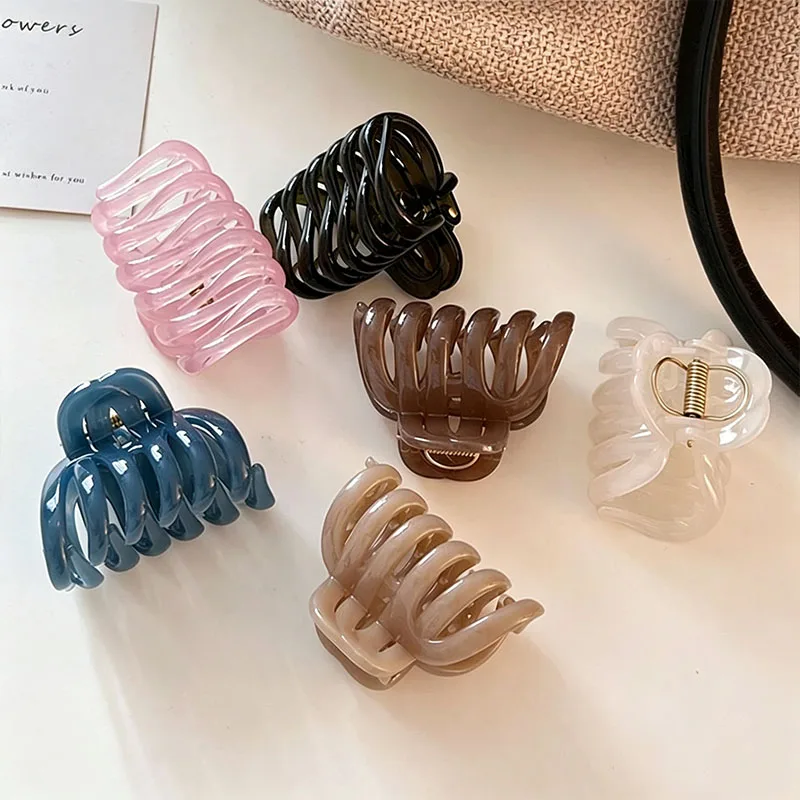 Elegante, hochwertige, solide kleine Kürbis-Haarspange für Damen und Mädchen, süße Haarspange, Haarklammer, modische Haaraccessoires – Detail 3