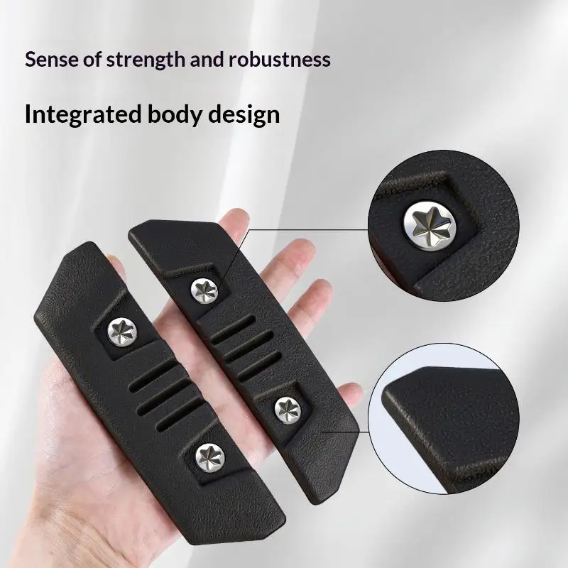 2Pcs Car Anti Collision Strip Protector Stickers Anti Scratch Anti Crash Door Edge Guard Universal Exterior Decor Accessories