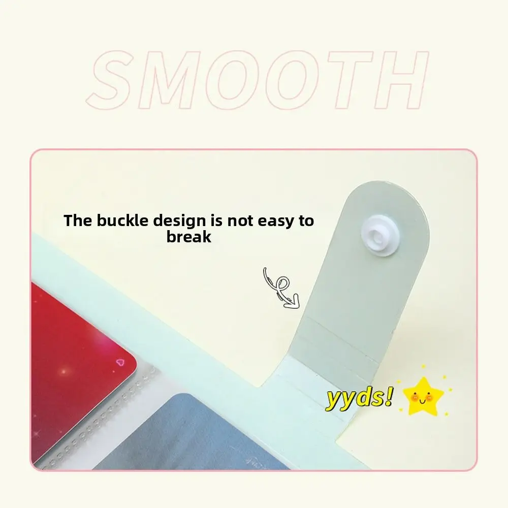 Transparent PVC 120 Slots Card Album 120 Slots 3 Inch Size Transparent PVC Album DIY Fruit Design 3 Inch Storage Album