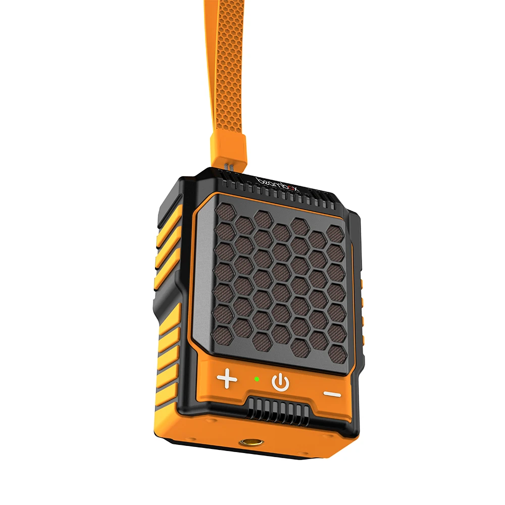 2024 Best Seller AMZ Mini altoparlanti wireless portatili impermeabili IPX7 Altoparlanti indossabili clip-on alimentati a batteria per uso esterno