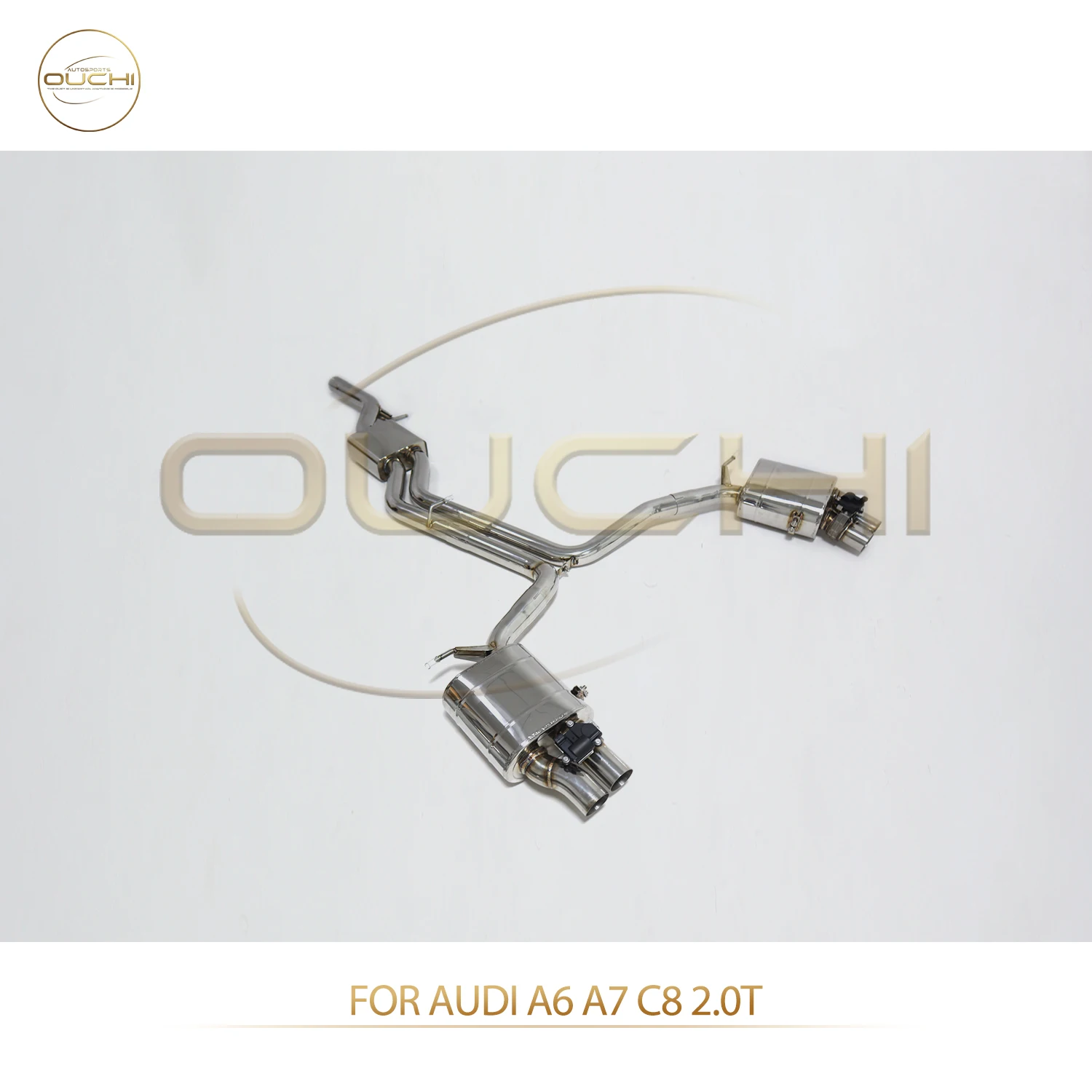 

Ouchi Stainless Steel Car Exhaust System Catback For AUDI A6 A7 C8 2.0T High Performance Car Parts And Accessories
