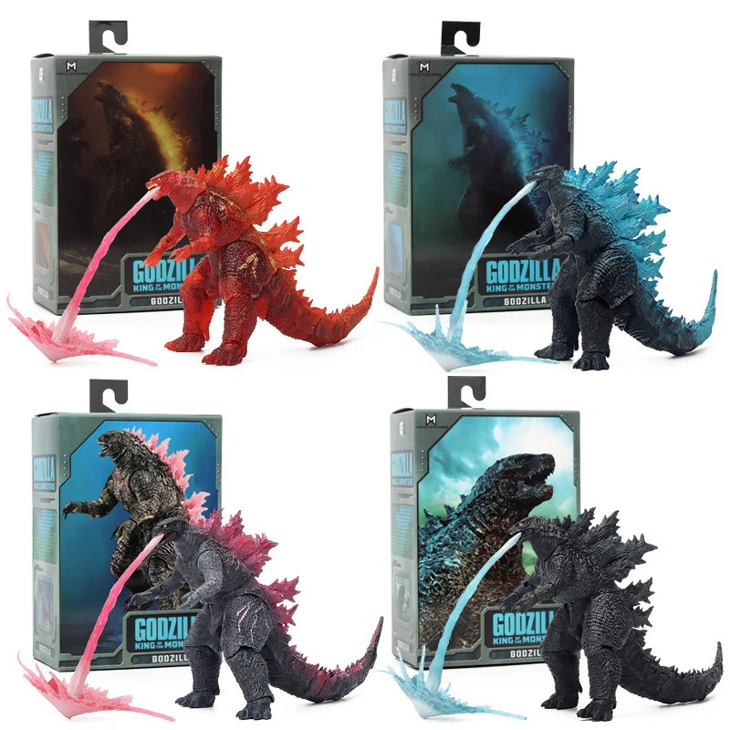 16 سنتيمتر الانفجار الذري شين Gojira Godzilla ملك الوحوش Godzilla تطورت Ver الوردي الأزرق البرتقالي الأسود عودة عمل نموذج لجسم