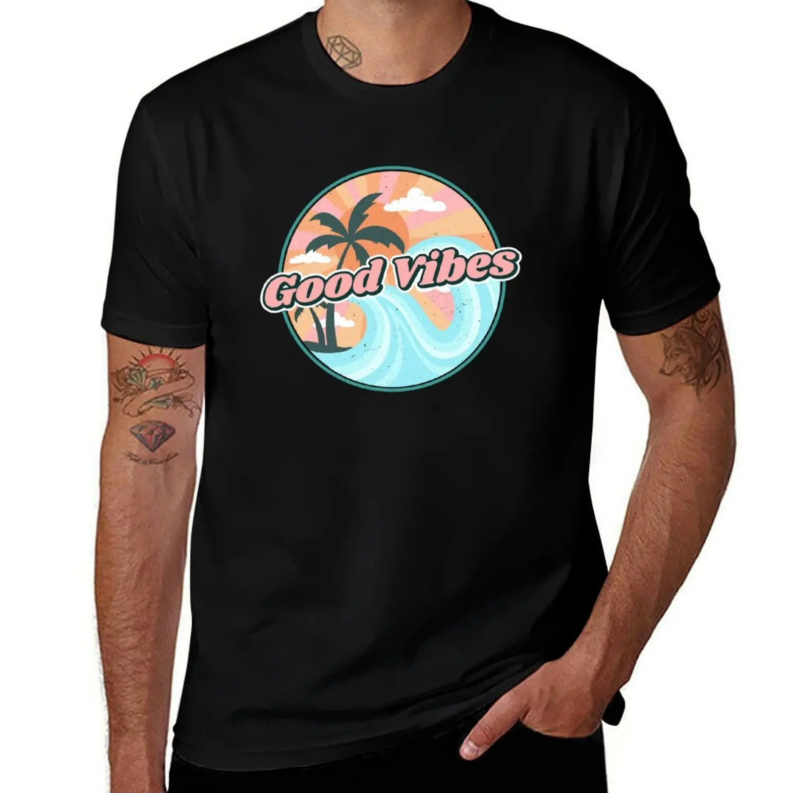 

Retro Surfing T-Shirt anime clothes boys whites blacks tshirts personalised t shirt men