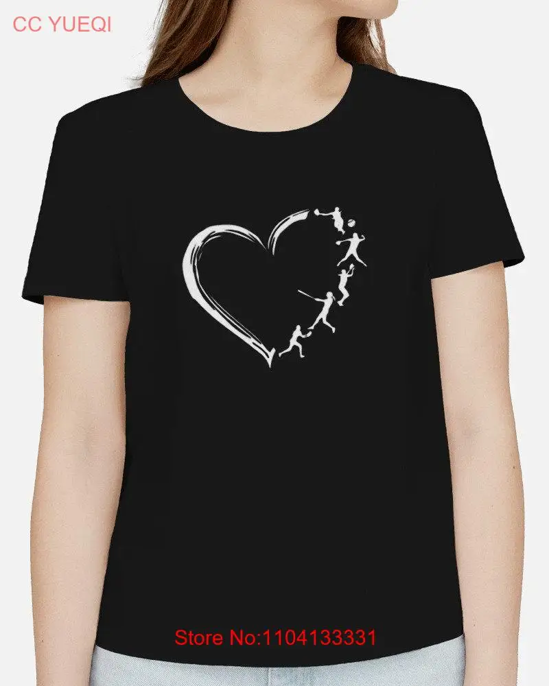 

Softball Love T shirt Cute Loose Fit Sporty Apparel Comfy Heart Player Gear Sports Passion Dedicated Gamer Sportswear