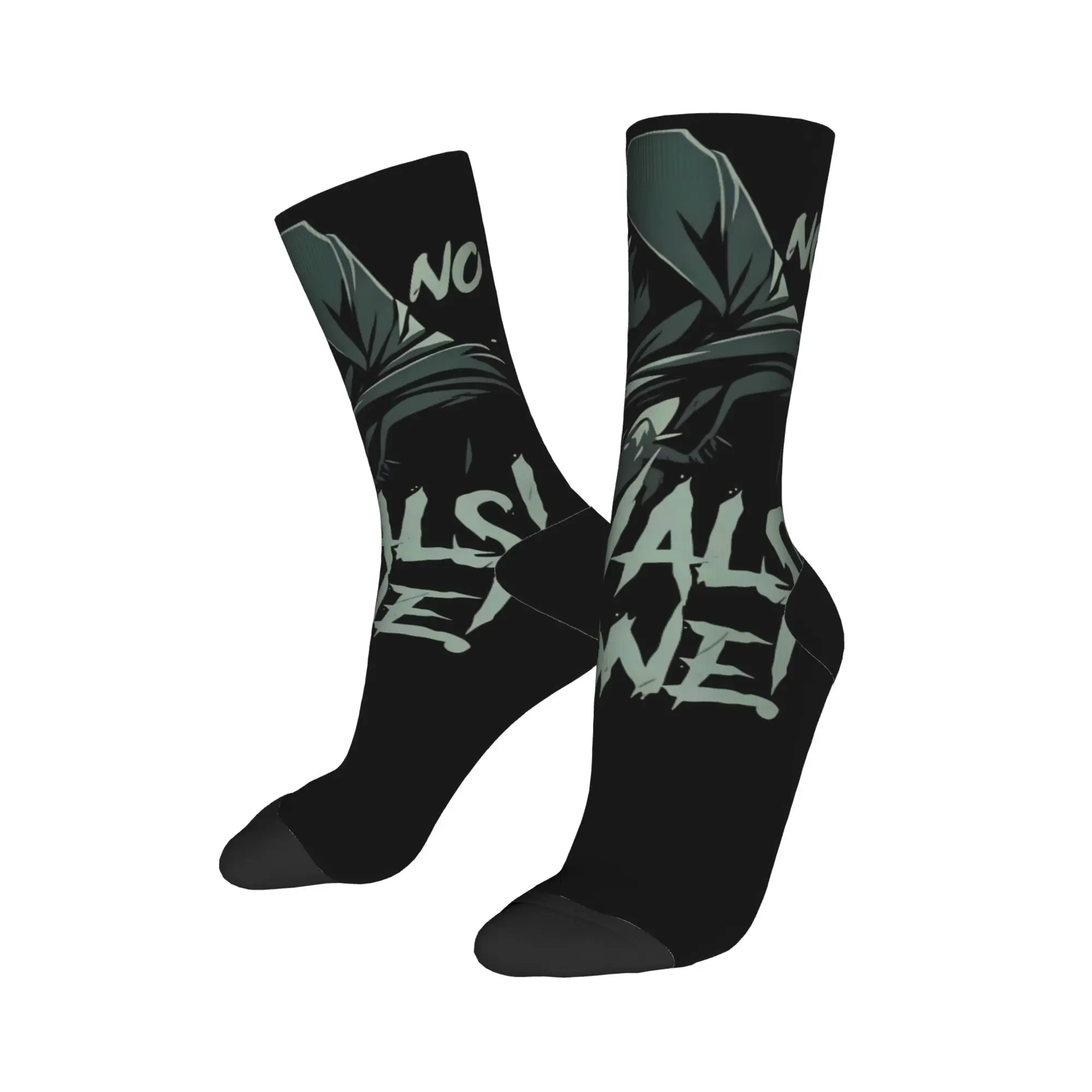 Dr Dooms Stockings  Graphic Fashion Socks Winter Non Slip Socks Men's Climbing Comfortable Socks