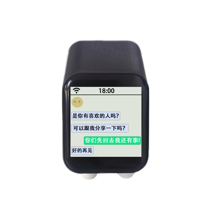 ل XiaoZhi DeepSeek AI الدردشة روبوت ESP32-S3 1.54 بوصة LCD N16R8 مجلس التنمية شاشة عرض واي فاي محطة الطقس TimeClock #5