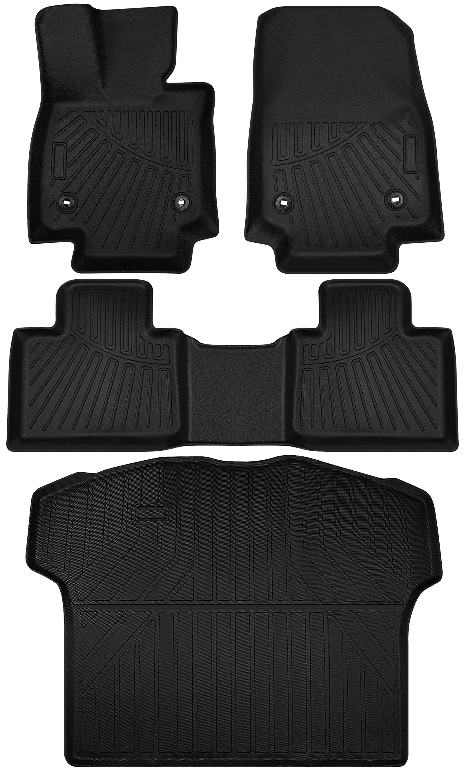 

Floor Mat and Trunk Mat Set All-Weather Heavy Duty Compatible for 2023-2024 Lexus RX350