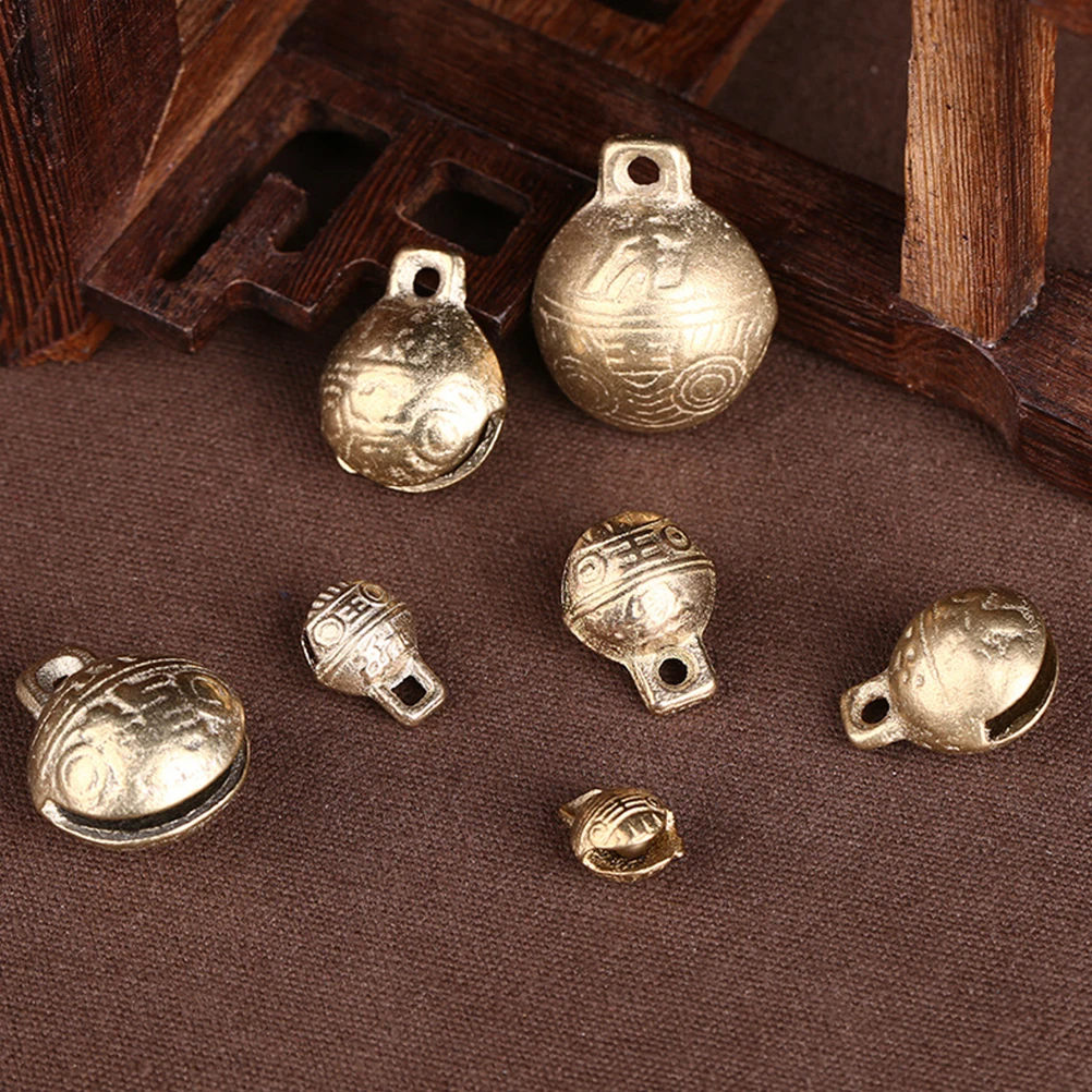 

30Pcs Copper Jingle Bells Ancient Vintage Bronze Color 22Mm DIY Wind Chime Jewelry Bracelets Anklets Accessories