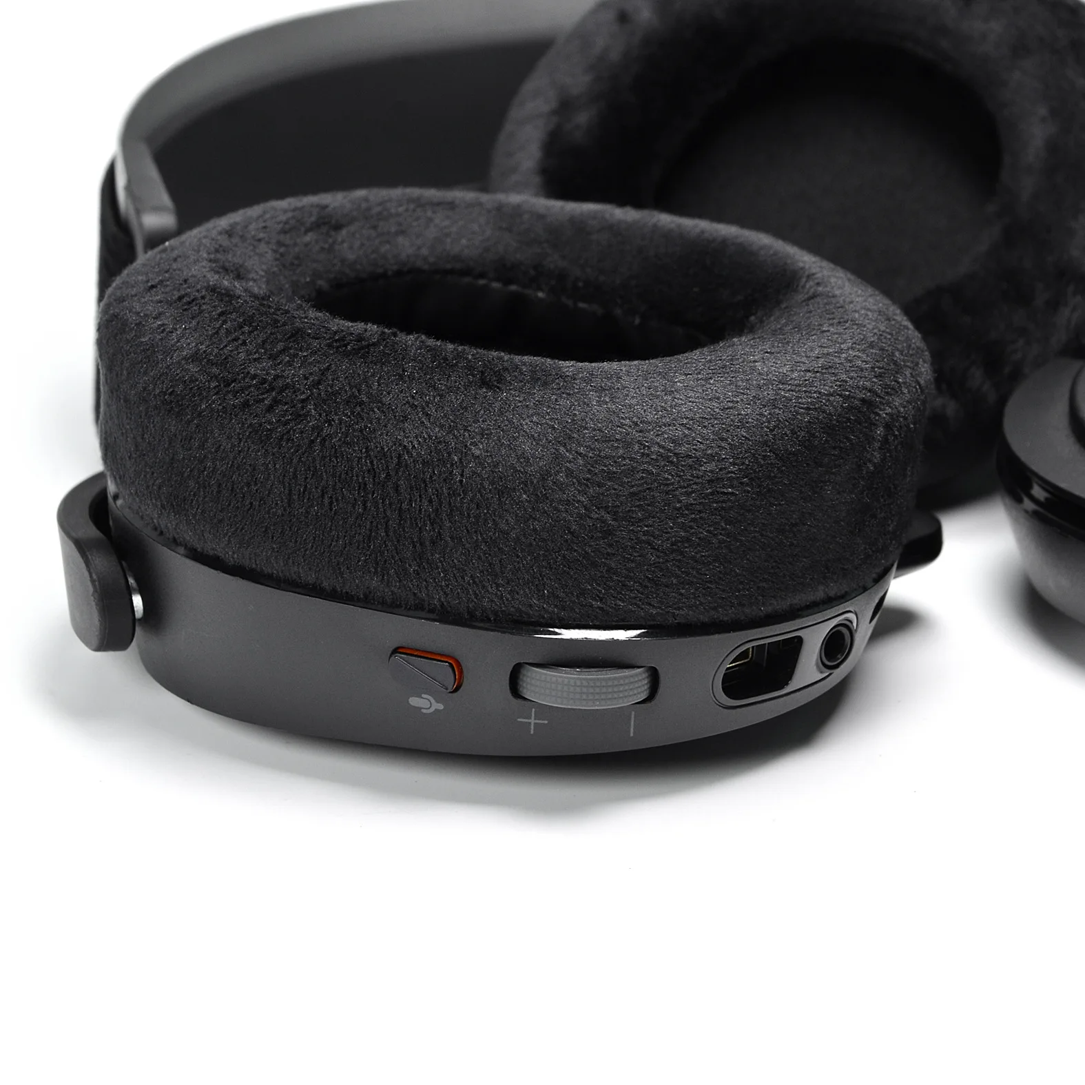 

TAMUM Soft memory foam Velvet Ear Pads Compatible For SteelSeries Arctis Prime 3 5 7 Headset Earmuffs Repairing Parts