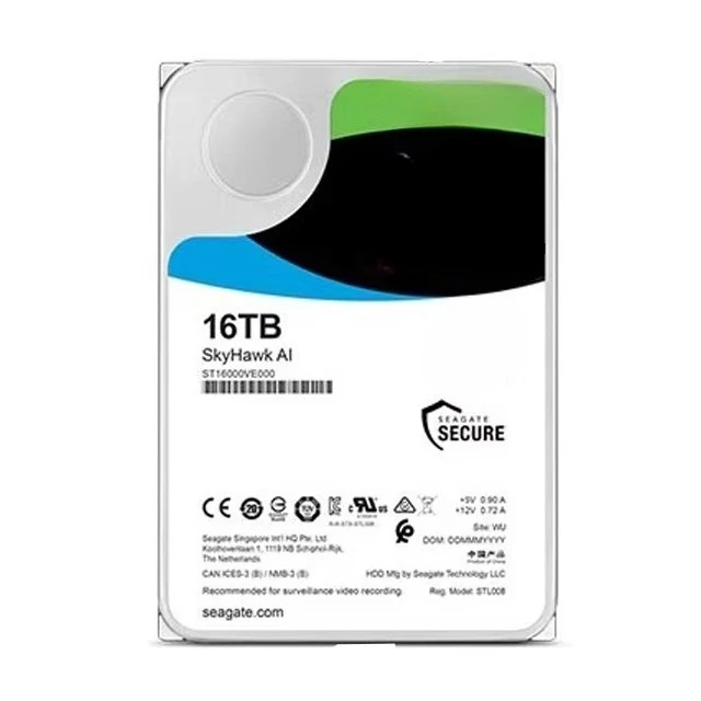 

HDD 16 ТБ ST16000VE002 ST16000NM001G ST16000VE000 NAS Внутренний жесткий диск HDD CMR 3,5-дюймовый SATA 6 Гбит/с 7200 об/мин Услуга восстановления