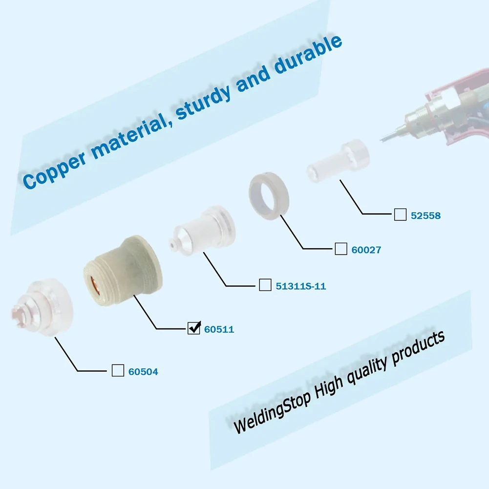 Replacement Plasma Retaining Cup Shield Cap for PTM80 IPTM80 PT80 For IPT80 Torch Based on Original Specifications