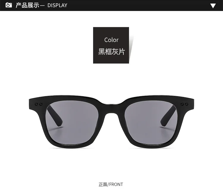 Neue Rechteckige Sonnenbrille für Damen und Herren Vintage Marken-Sonnenbrille Eckige Sonnenbrillen für Frauen und Männer – Detail 7