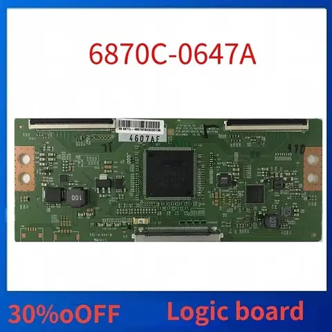 6870C-0647A V16 434955UHD_TM120_v0.1 TV Tcon Board 6870c0647a V16434955UHDTM120v01 6870c 0647a Logic Board Good Test T Con Board