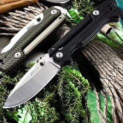 Outdoor camping portable folding knife AD15 nylon handle camping multifunctional folding knife hiking fruit knife