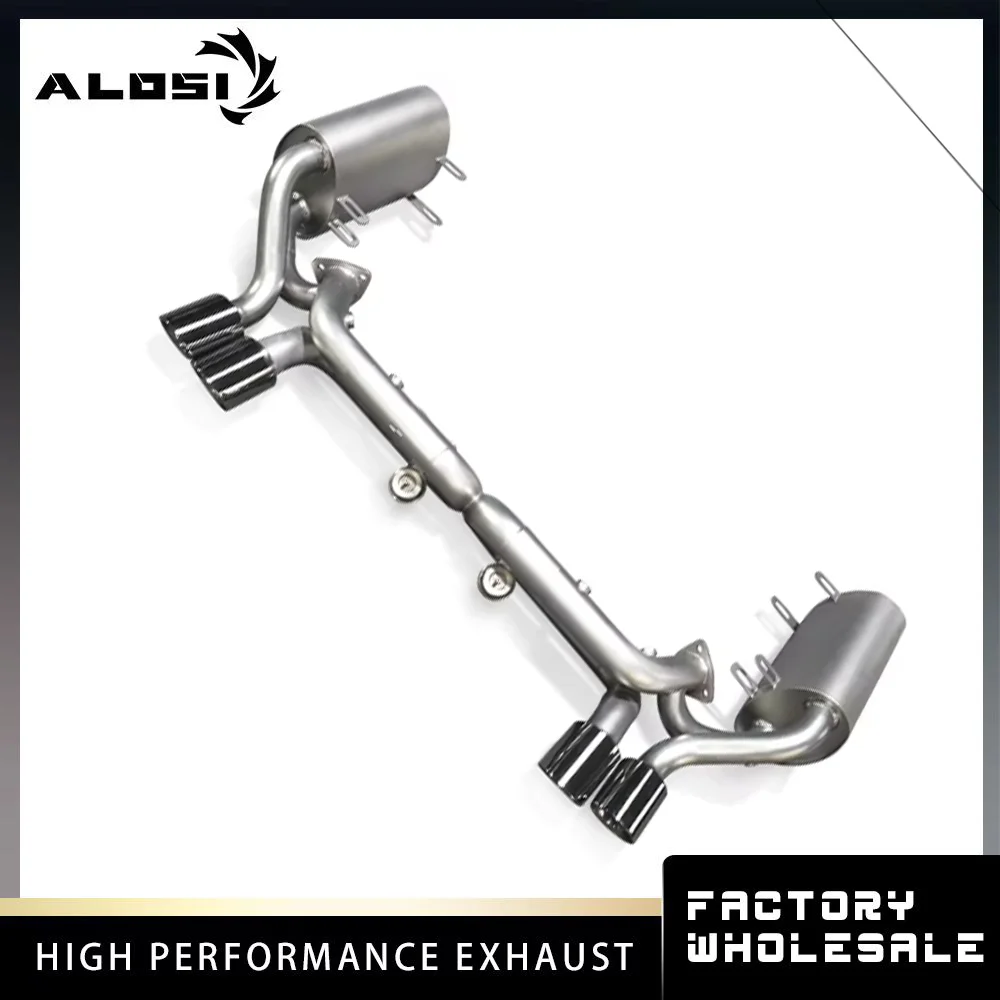 

For Porsche 911 Carrera S 997 3.8 2004-2010 Valved Catback Exhaust Valved High Performance Exhaust Modified Racing Performance