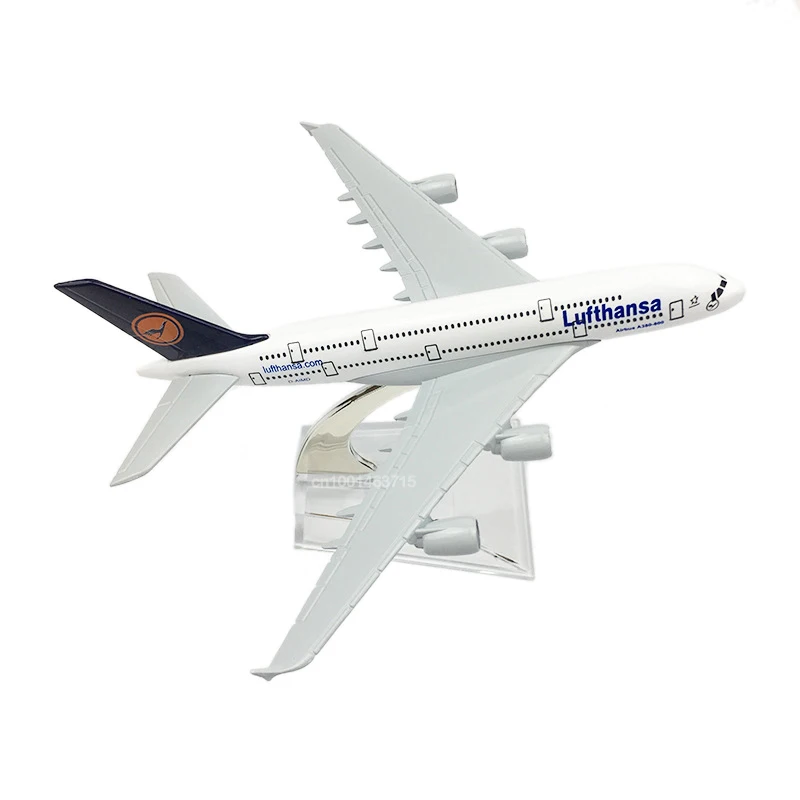 15CM Diecast Alloy A320 330 340 350 380 6Inch Airplane Model