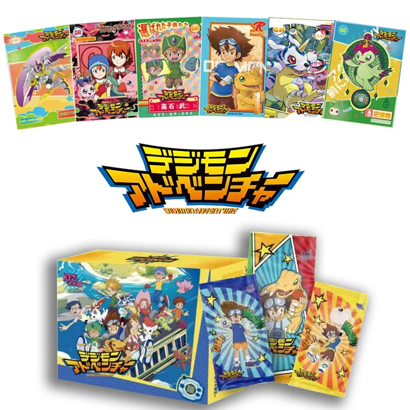 New Japanese Anime Digimon Adventure Collection Cards The initial partner series Collection Card Toys Gifts Birthday present