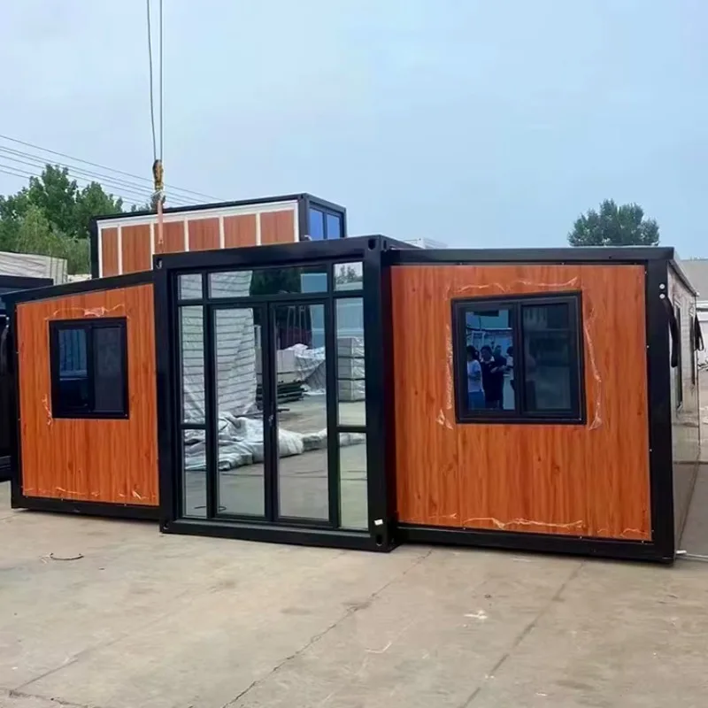Container House - Mobile Quick-Assemble Shelter, Modular Temporary Tiny Unit, Steel Combined Living Space