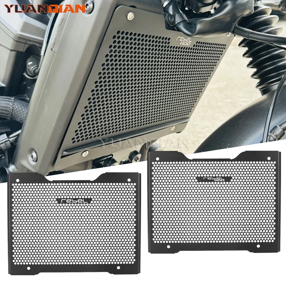 

For Honda Rebel1100 CMX1100 CMX 1100 Rebel / DCT 2021-2026 2025 2024 2023 2022 Motorcycle Radiator Guard Grille Cover Protector