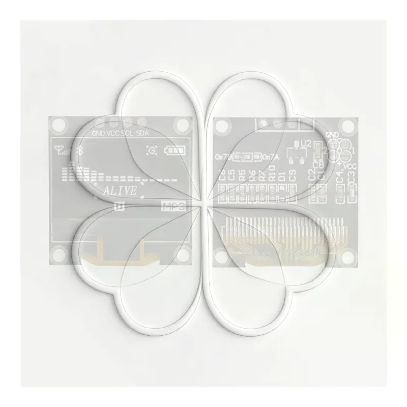 0.96 Inch IIC Serial 4pin White/Blue/Yellow Blue/Yellow OLED Display Module 128X64 12864 LCD Screen Board For Oled
