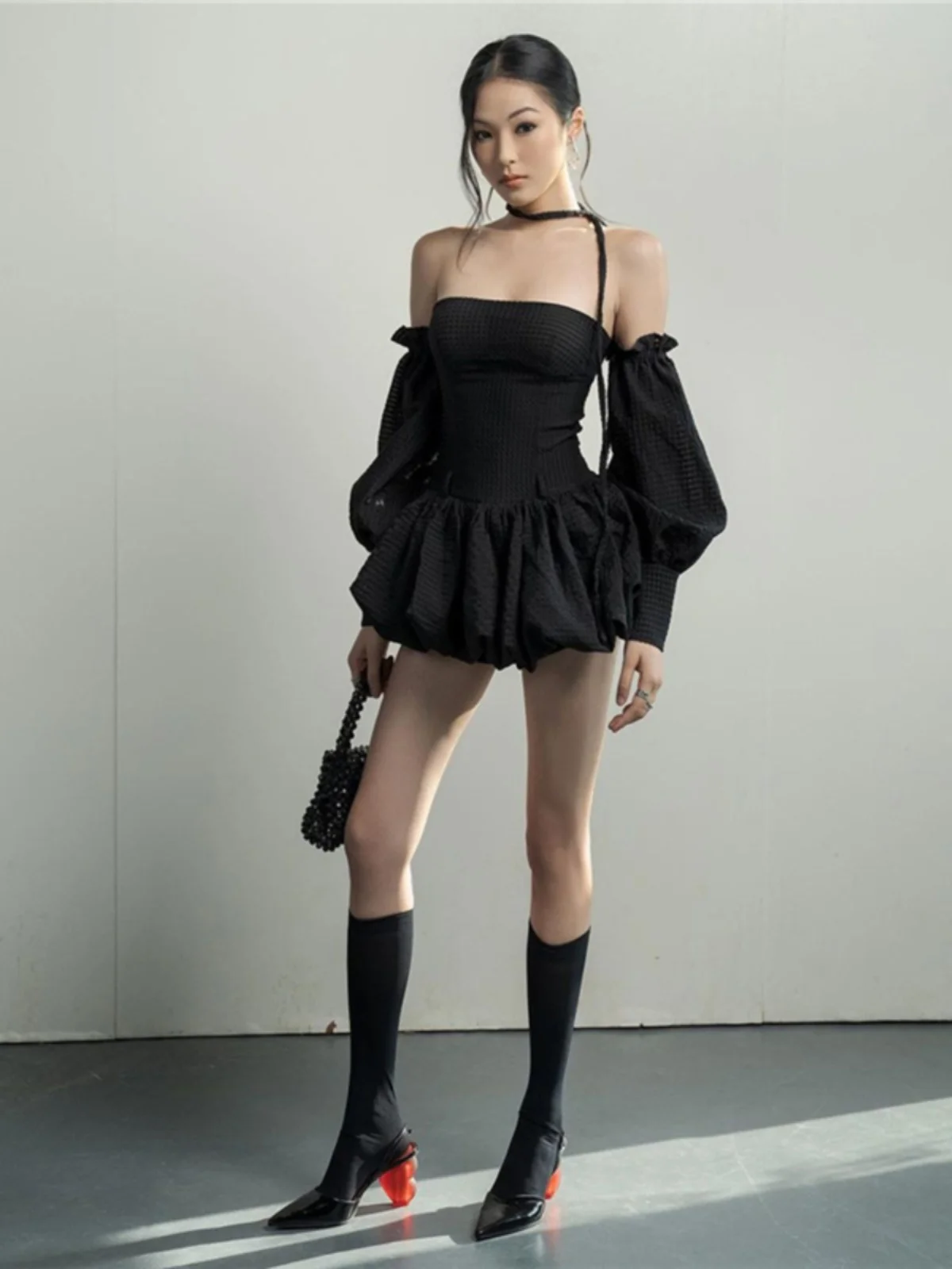 فستان Balletcore مناسب ومتوهج للنساء، صدرية منحوتة، توتو حلوة، تنورة توتو جمالية، حركة فنية، مستوحاة من الأناقة النسائية