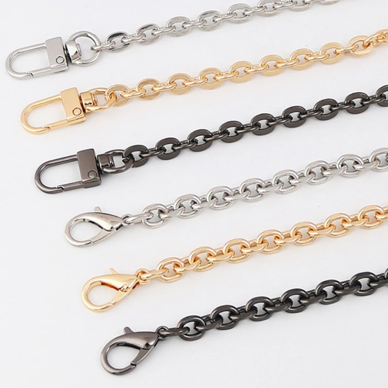 Handbag Metal Chains Bag Strap Replacement Metal Shoulder Straps Crossbody Bag Chain Bag Accessories