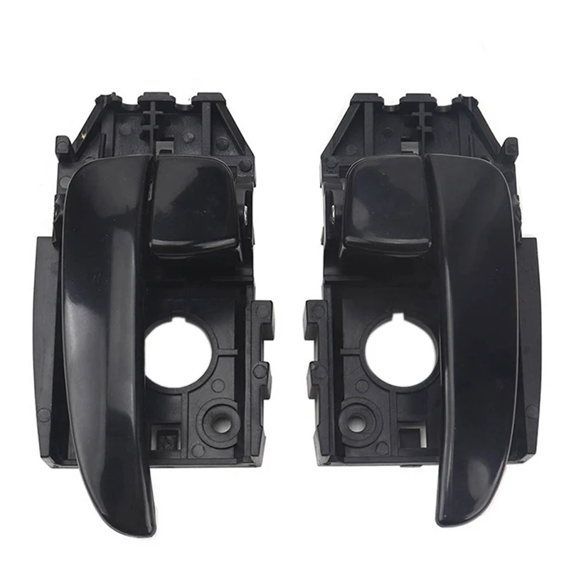 Front Left Right Black Interior Door Handle for Hyundai Elantra XD 2.0L1.6L 2001-2006 82610-2D000 82620-2D000