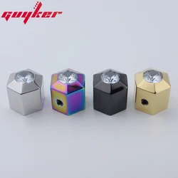 Guyker Potentiometer Control Knobs High Grade Stainless Steel Material For Electric Guitar or Bass