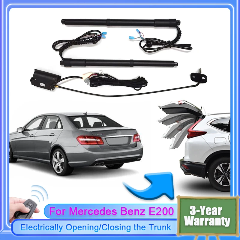 For Mercedes Benz E200 2009~2016 Car Electric Tailgate Lift System Kit Auto Tail Gate Opener Automatic Lifting Rear Door